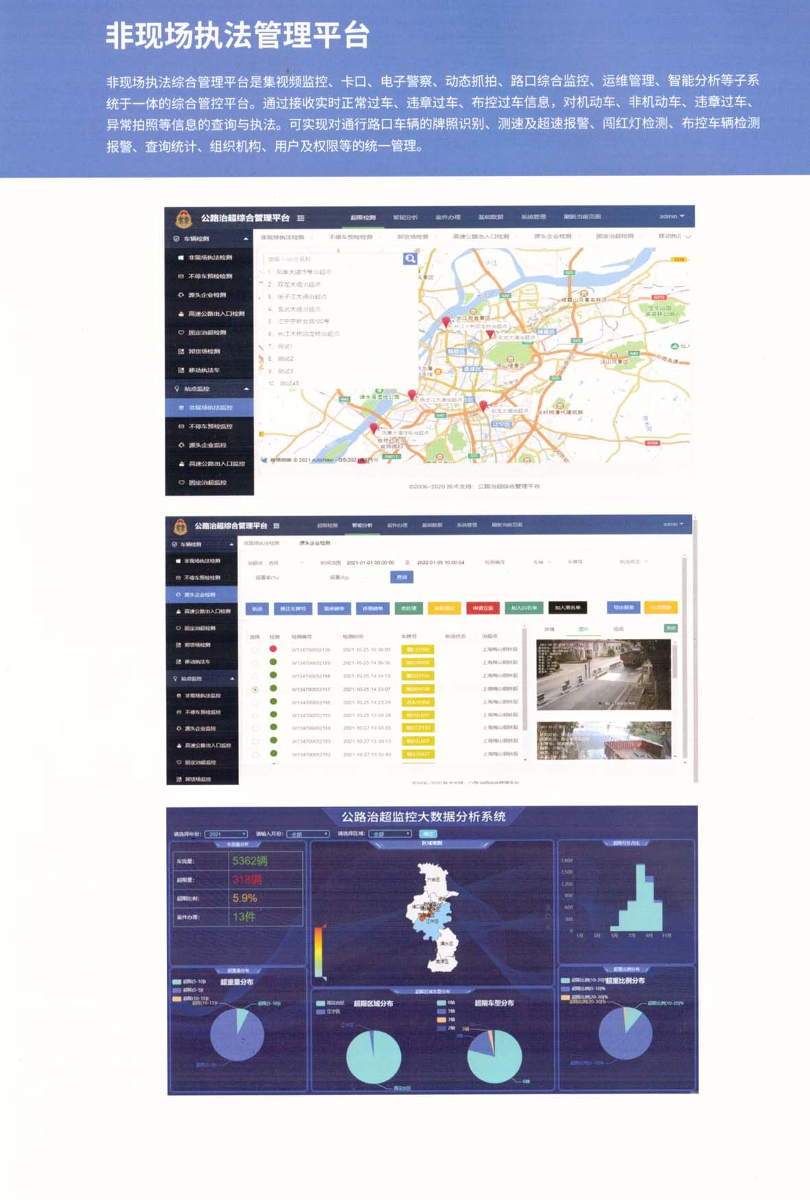 非現場執法管理平臺